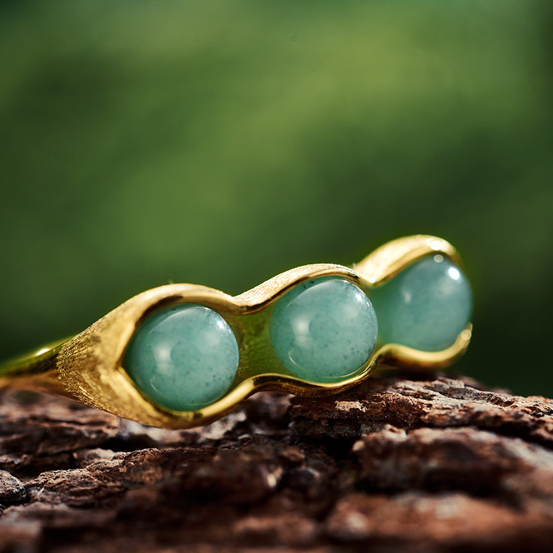 Trio Pea's in a Pod Ring
