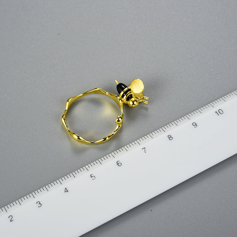 Honey & Bee Agate Ring.jpg
