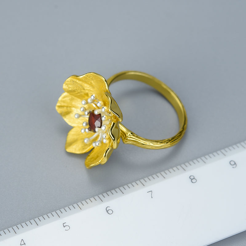 Anemone Flower Rings | Women's Flower Rings | Parure by Asma