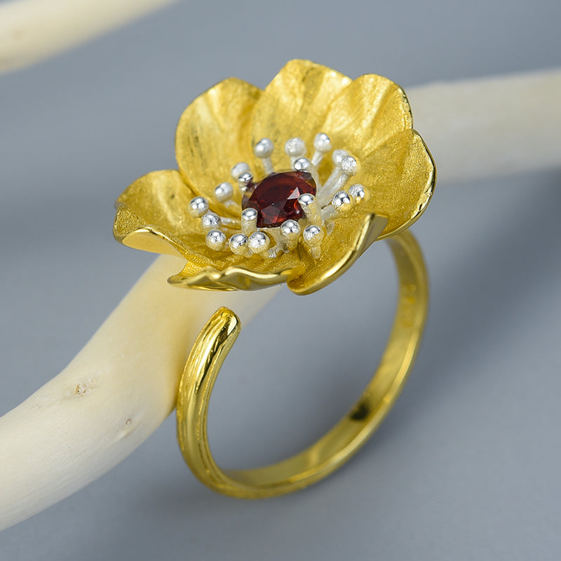 Anemone Flower Rings | Women's Flower Rings | Parure by Asma