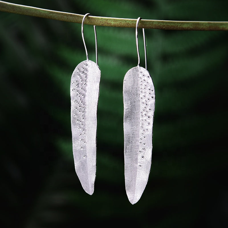 Willow Leaf Dangle Earrings | Parure by Asma