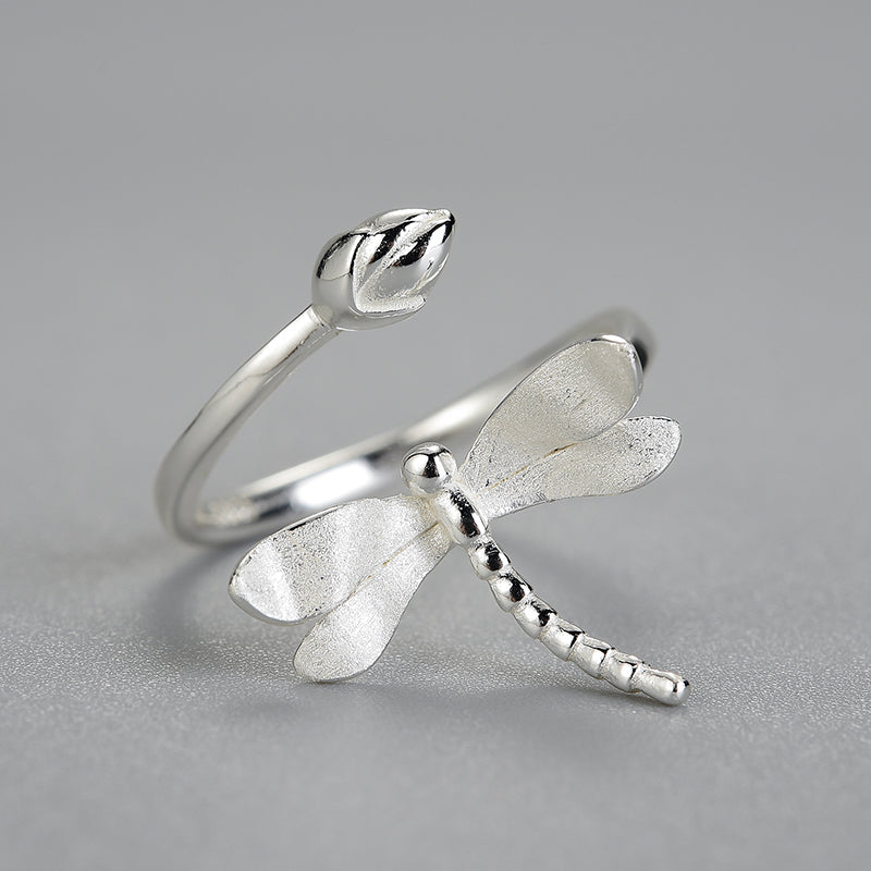 Dragonfly Wedding Ring | Women's Dragonfly Ring | Parure by Asma