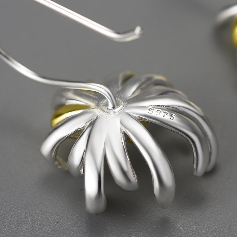Elegant Chrysanthemum Dangle Earrings.jpg