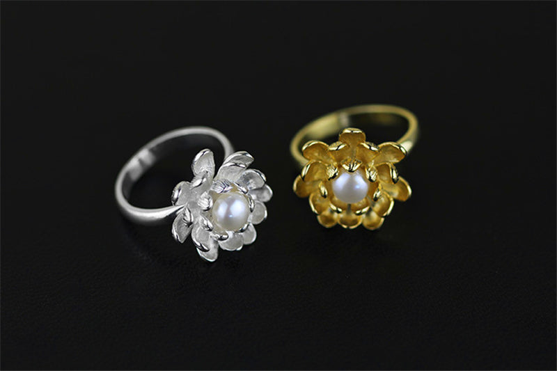 Lotus Rings for Women | Blooming Lotus Rings | Parure by Asma