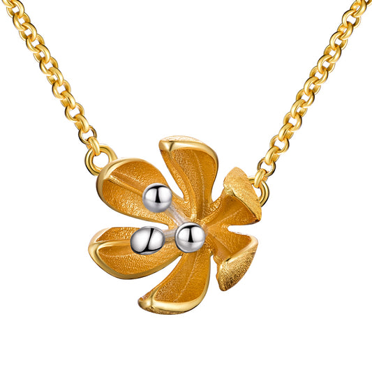 Jasmine Pendant Necklace | Women's Jasmine Necklace | Parure by Asma