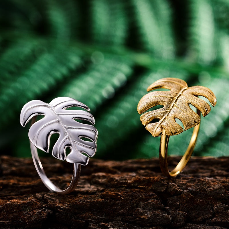 Monstera Leaf Statement Ring.jpg