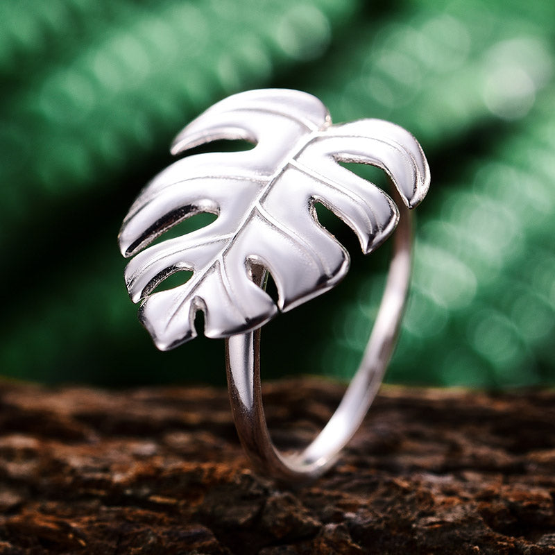 Monstera Leaf Statement Ring.jpg