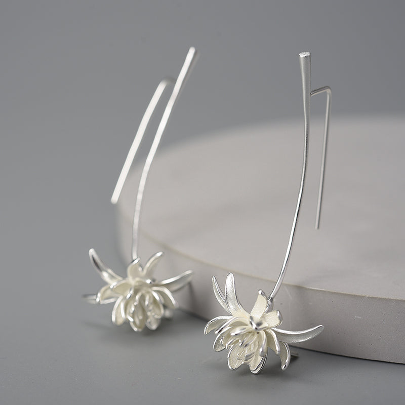 Night-Blooming Cereus Dangle Earrings silver.jpg